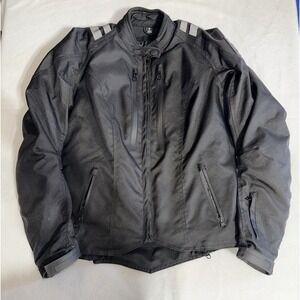 Viking Cycle Ironborn Armored Motorcycle Riding Biker Black Jacket for Women Sml